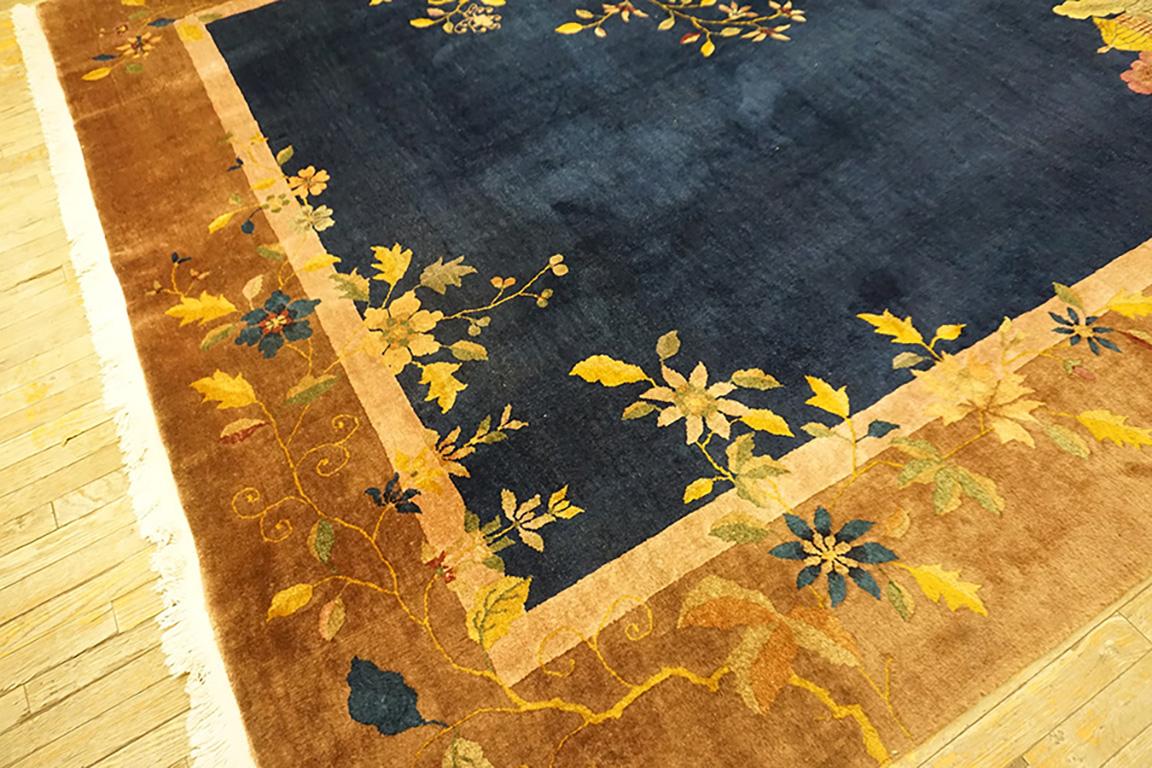 1920s Chinese Art Deco Carpet 9'x 11' 9