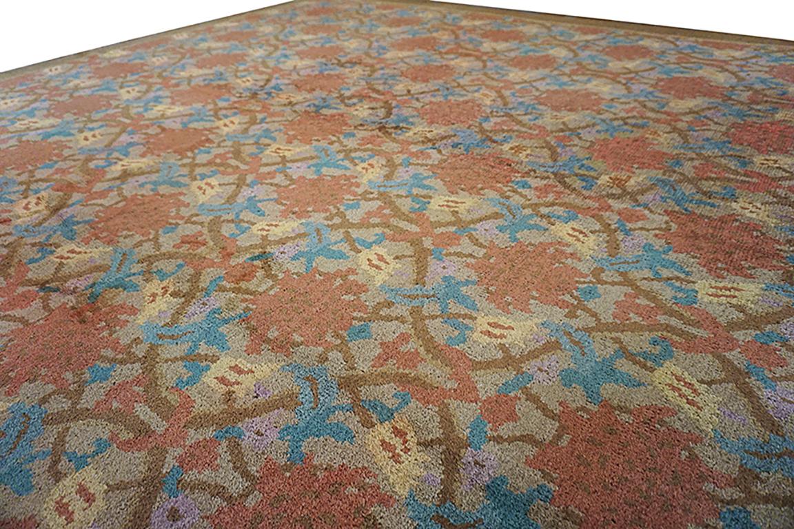 Tapis Art déco chinois des années 1920 9'x 11' 9