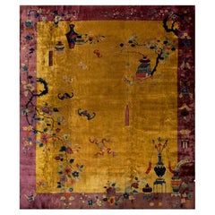 1920s Chinese Art Deco Carpet by Nichols Workshop ( 11
10" X 4
6" - 360 X 442 )