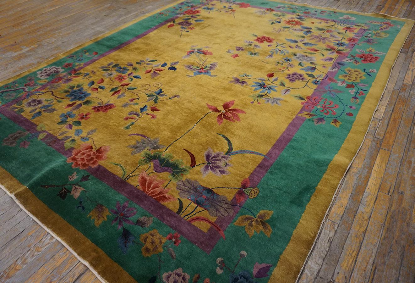 1920s Chinese Art Deco Carpet by Nichols Workshop
9'8