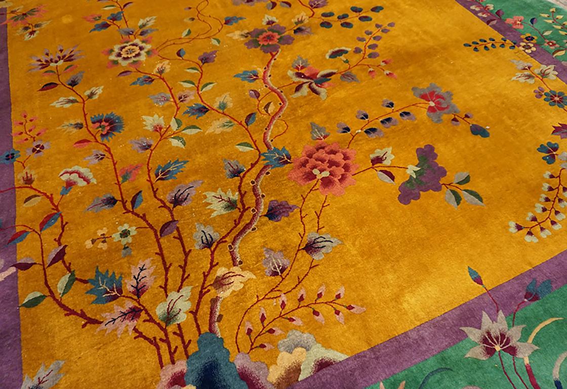 Tapis chinois Art Déco des années 1920 par Nichols Workshop en vente 1