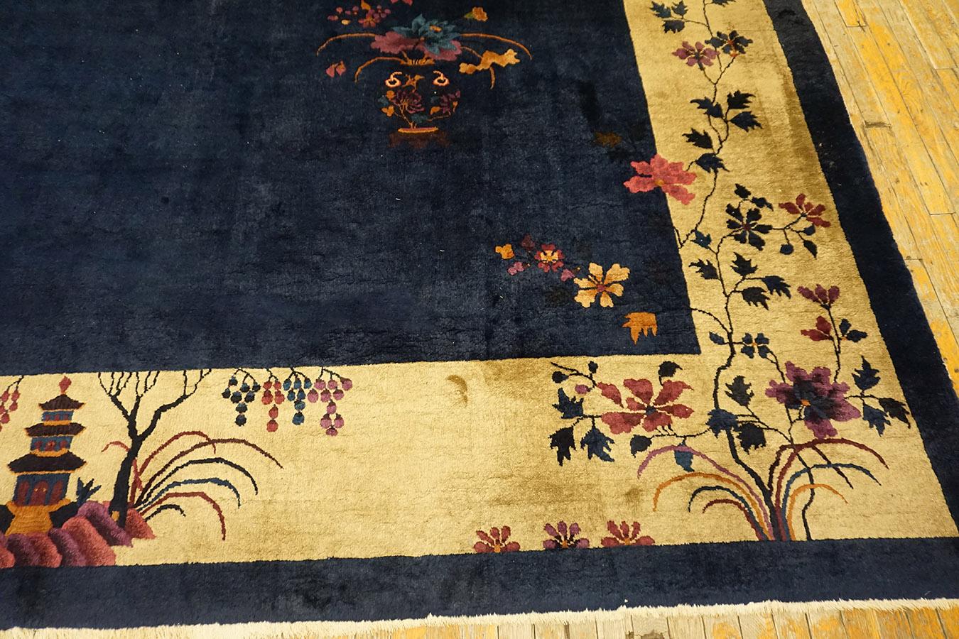 1920s Chinese Art Deco Carpet  For Sale 4