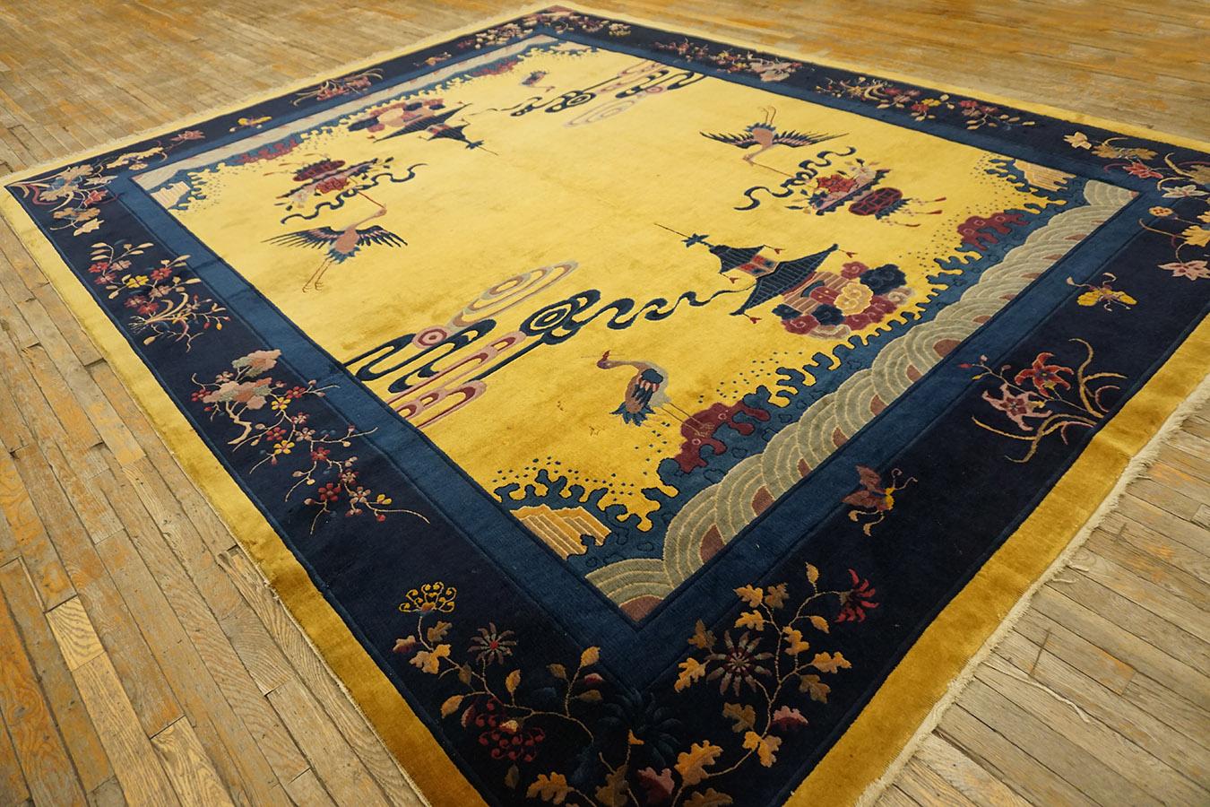Tapis Art Déco chinois des années 1920 en vente 5