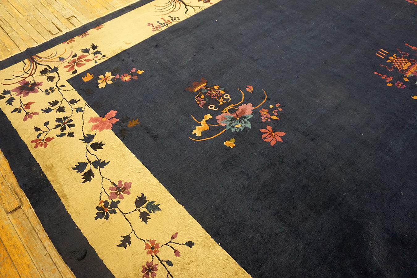 1920s Chinese Art Deco Carpet  For Sale 8