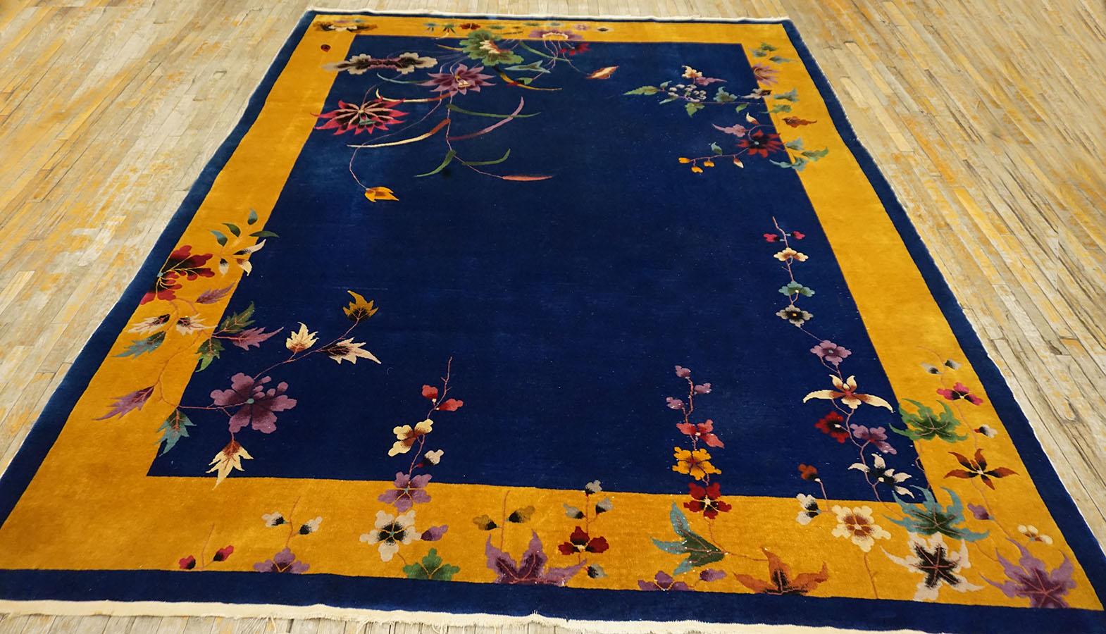 1920s Chinese Art Deco Carpet For Sale 8