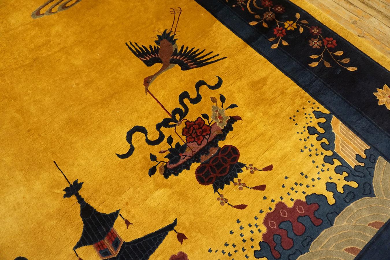 Tapis Art Déco chinois des années 1920 en vente 8