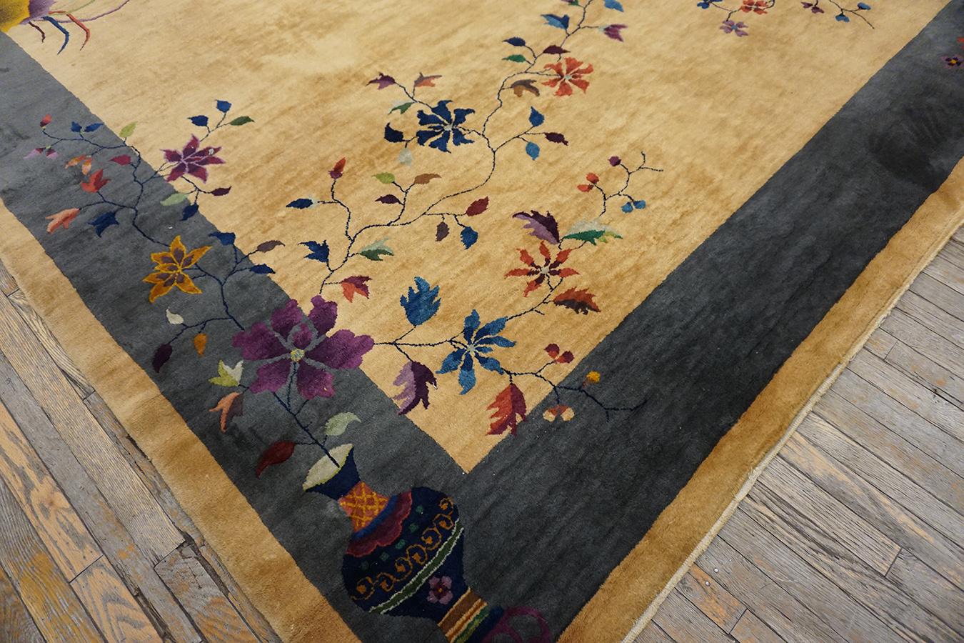 1920s Chinese Art Deco Carpet For Sale 11