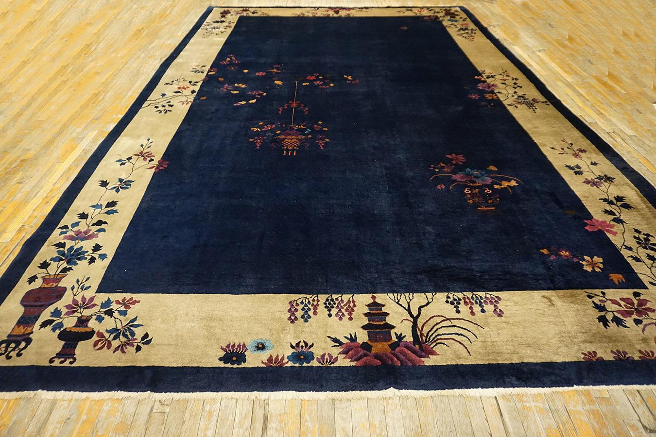 1920s Chinese Art Deco Carpet 11'x 17' 