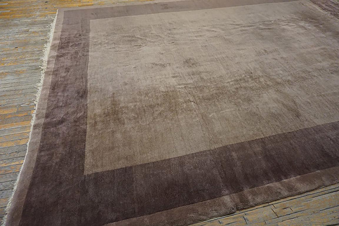 1920s Chinese Art Deco Carpet In Good Condition For Sale In New York, NY