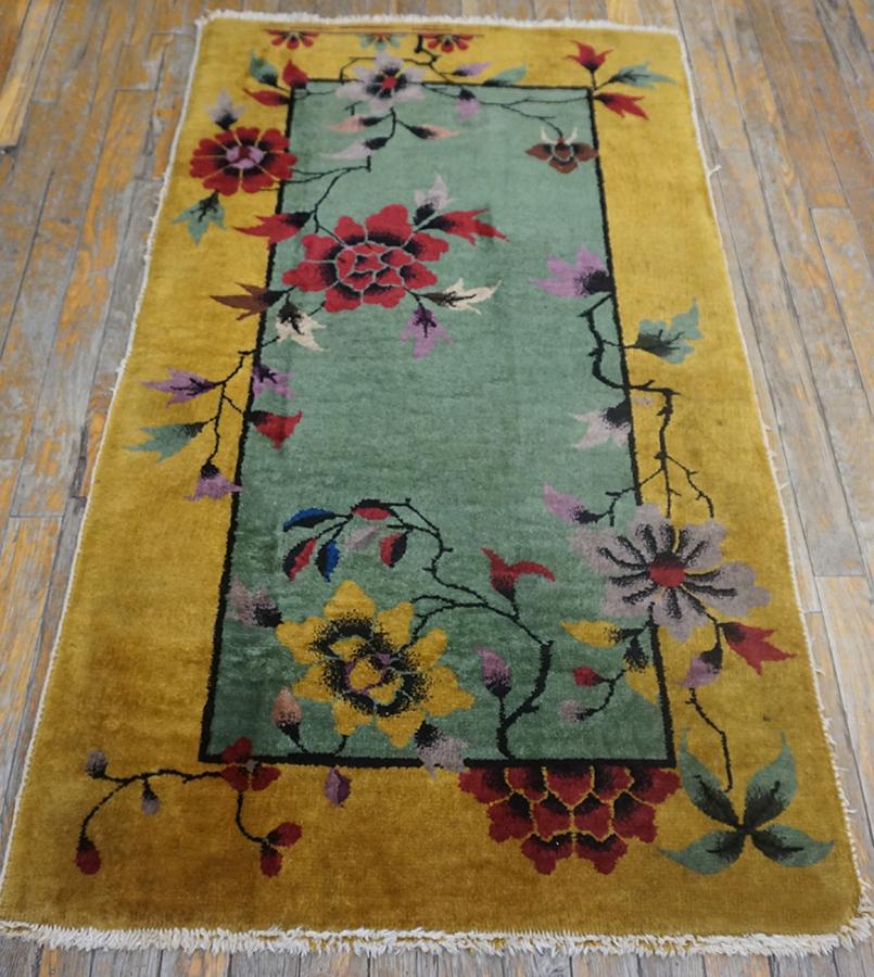 Alfombra Art Decó china de los años 20 en Bueno estado para la venta en New York, NY