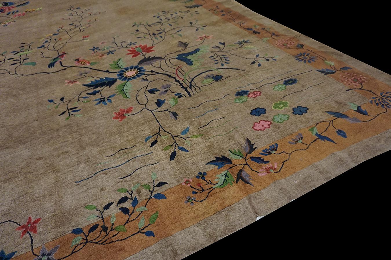 Tapis Art Déco chinois des années 1920 Bon état - En vente à New York, NY