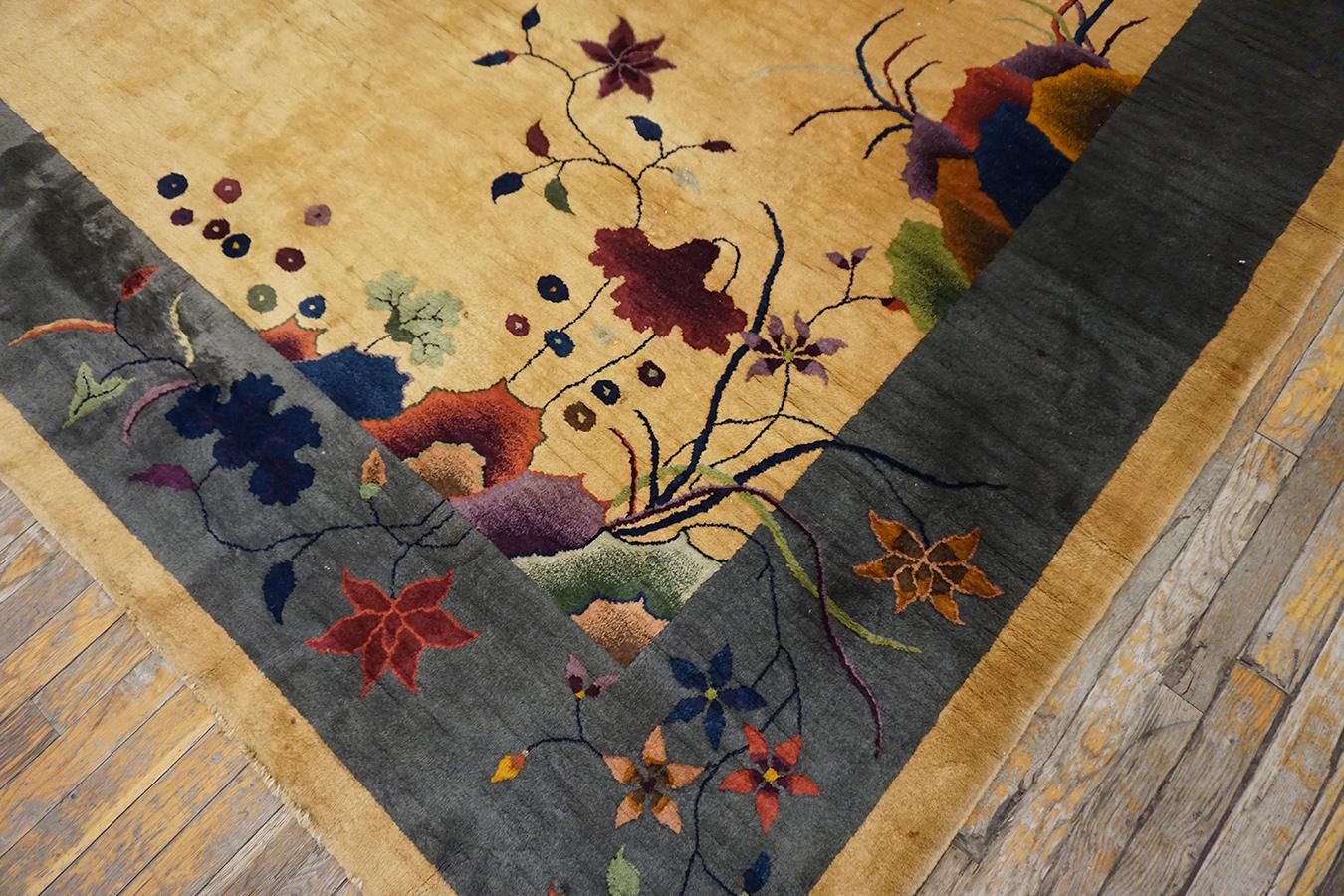 1920s Chinese Art Deco Carpet For Sale 1