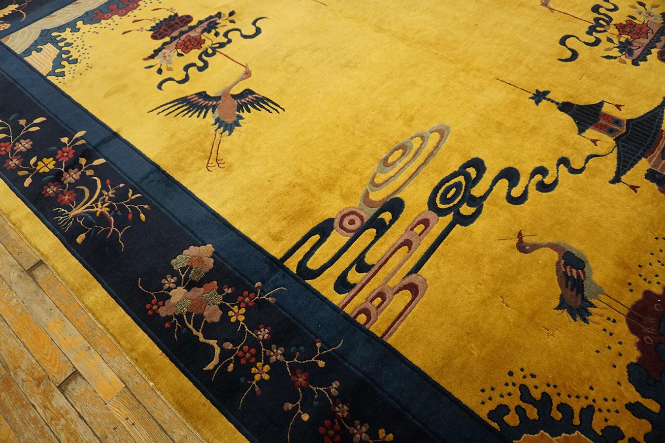 Début du 20ème siècle Tapis Art Déco chinois des années 1920 en vente