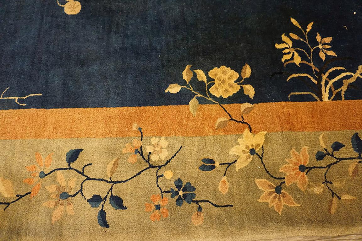 Chinesischer Art-Déco-Teppich aus den 1920er Jahren (Wolle) im Angebot