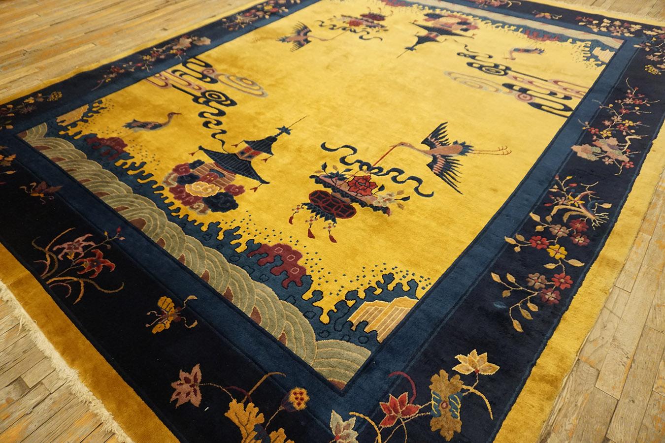 Tapis Art Déco chinois des années 1920 en vente 1