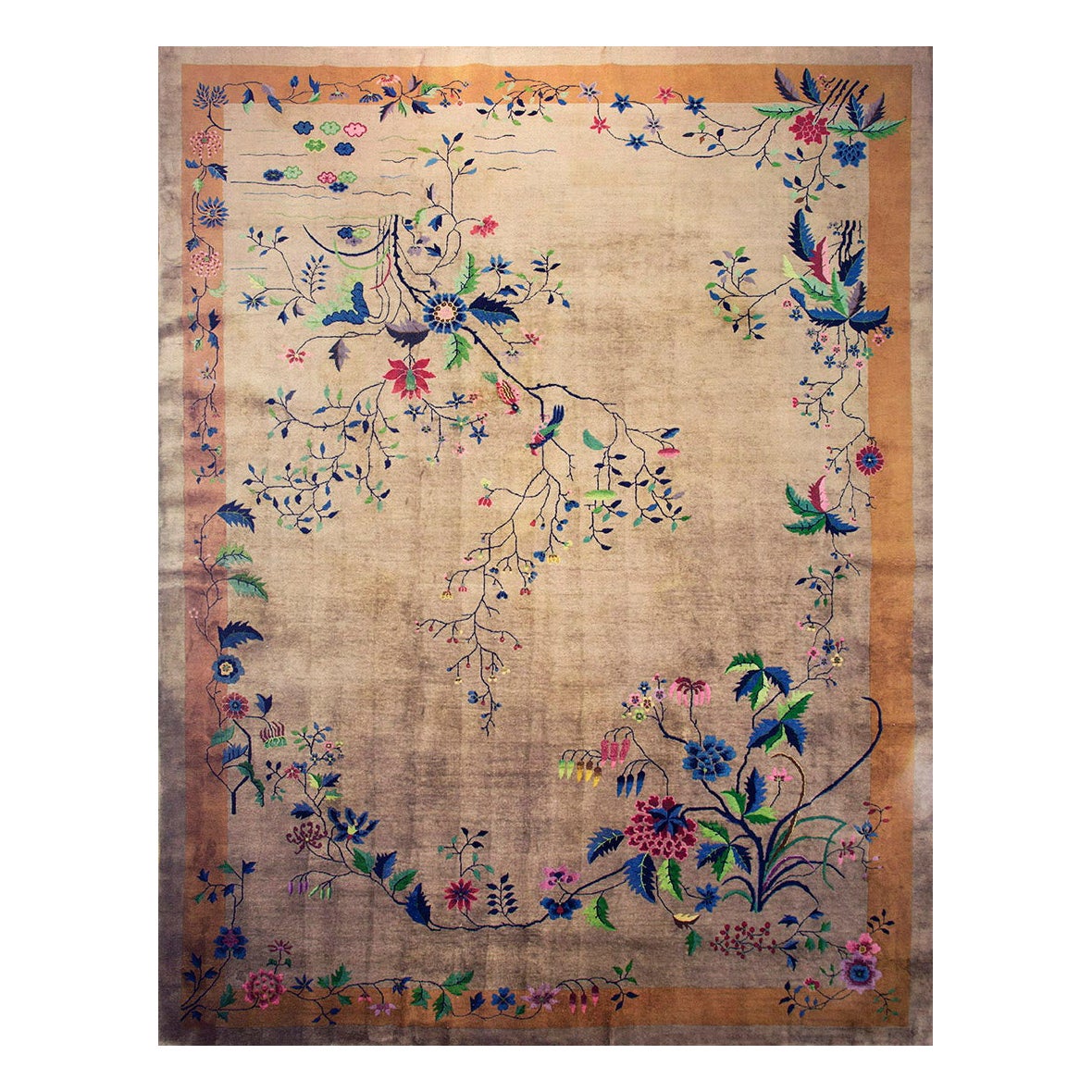Tapis Art Déco chinois des années 1920