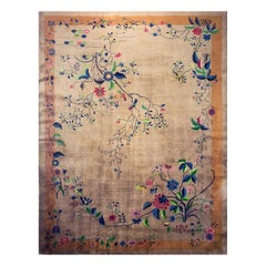 Tapis Art Déco chinois des années 1920