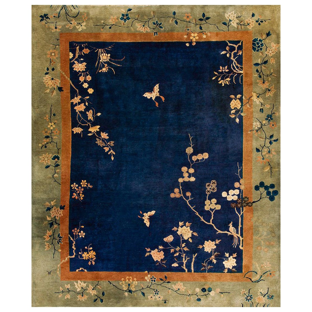 Chinesischer Art-Déco-Teppich aus den 1920er Jahren im Angebot