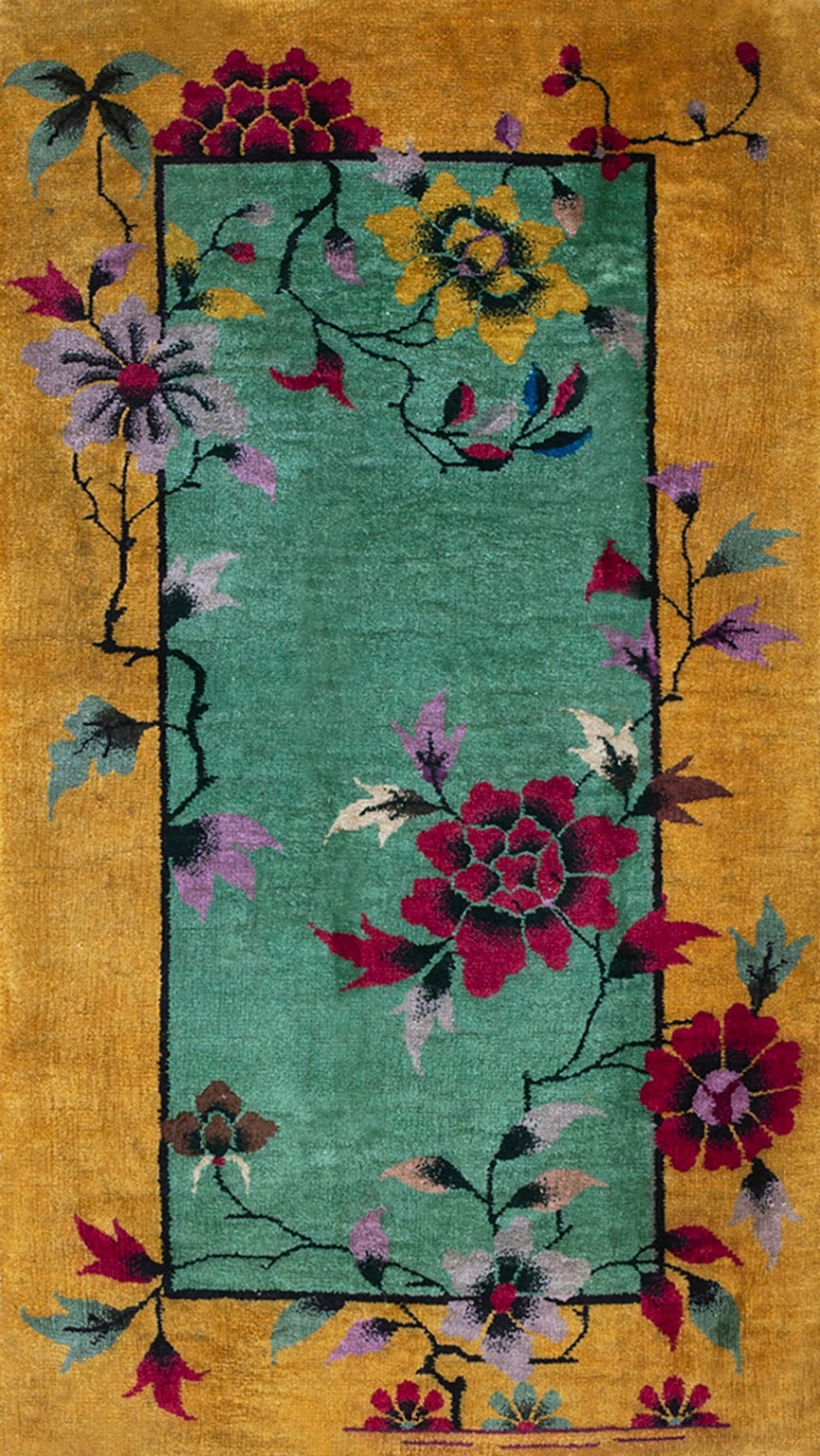 Alfombra Art Decó china de los años 20 en venta