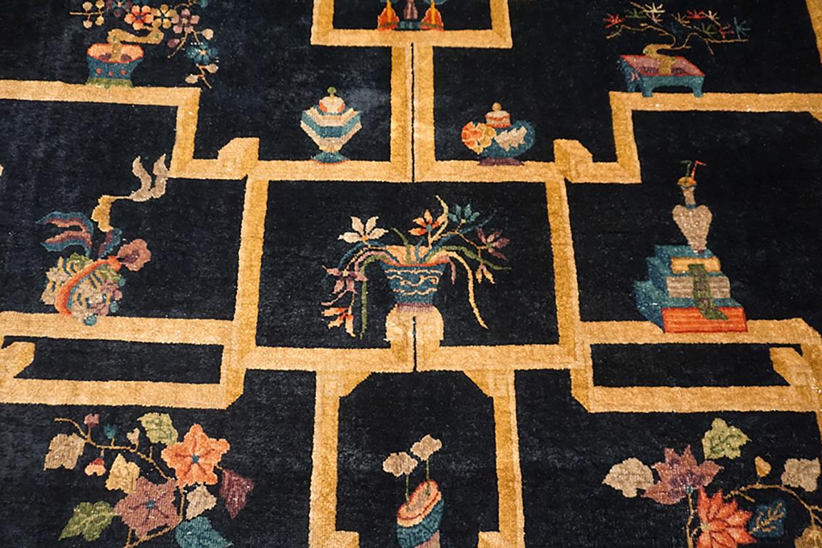 Tappeto cinese Art Deco degli anni '20	8' 9