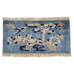 1920's Chinese Art Deco Pictorial Carpet