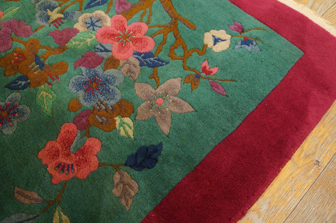 Tappeto Art Deco cinese degli anni '20 ( 2 5'' x 4'3'' - 74 x 130 ) in vendita 3