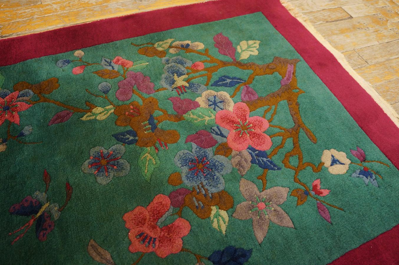 Tappeto Art Deco cinese degli anni '20 ( 2 5'' x 4'3'' - 74 x 130 ) in vendita 4