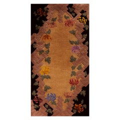 Tapis chinois Art Déco des années 1920 par Nichols Workshop ( 2' x 3'10'' - 60 x 115 )