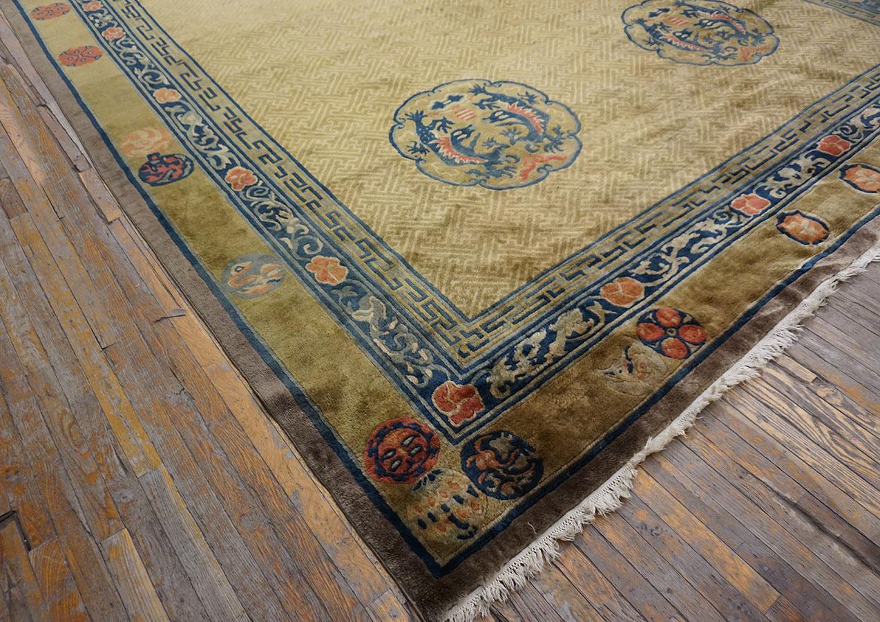 Tapis chinois des années 1920 11' x18' en vente 6