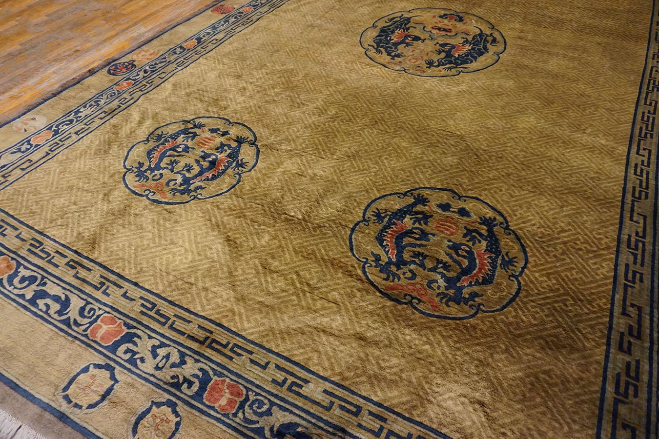 Tapis chinois des années 1920 11' x18' en vente 8