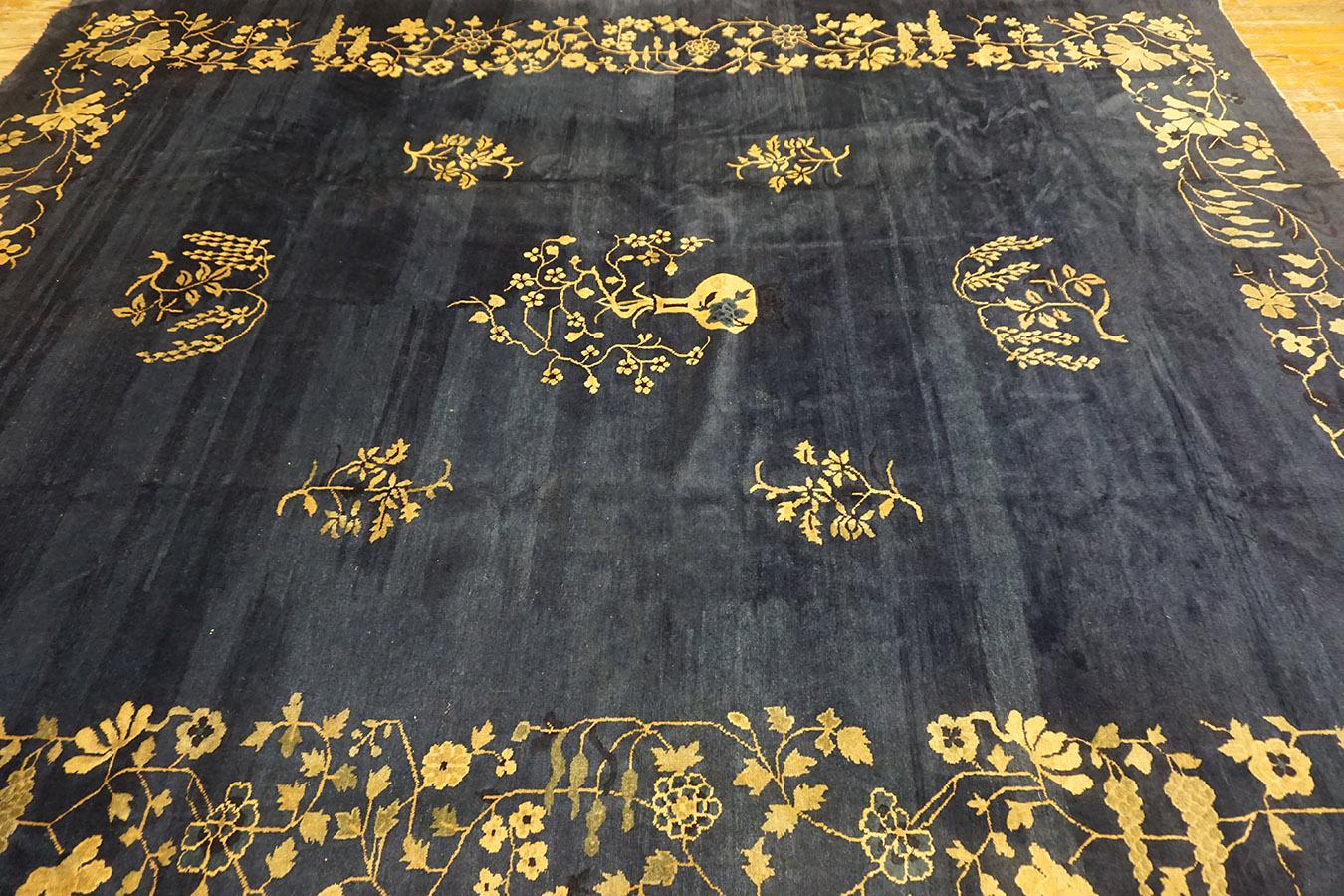 1920s Chinese Peking Carpet 9' x11' 6