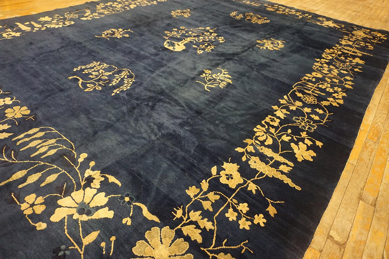Early 20th Century Chinese Peking Carpet ( 9' x 11'6