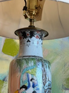 1920s Chinese Urn Lamp - Set of 2