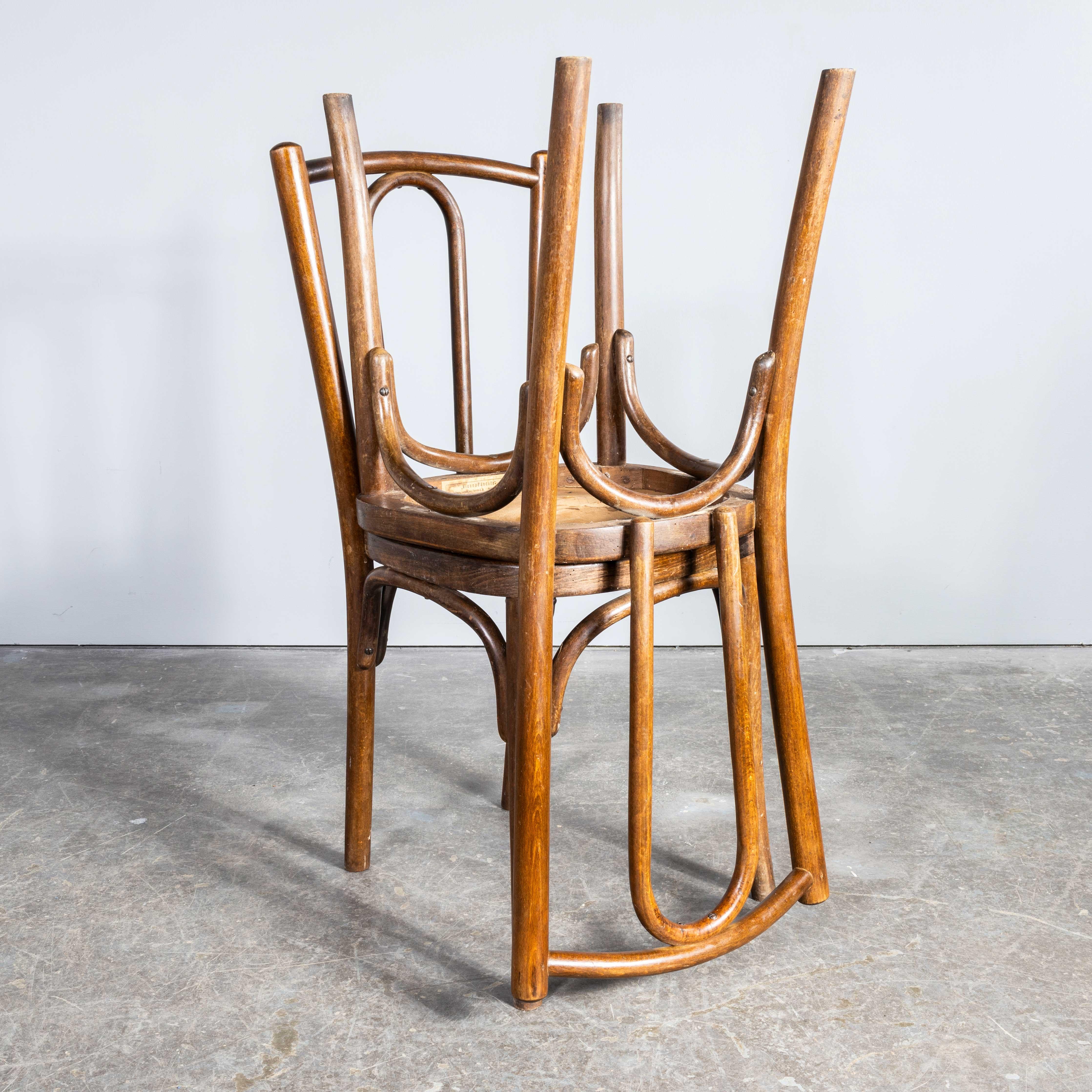 1920's Classic Bentwood Dining Chairs - Austrian - Pair 7