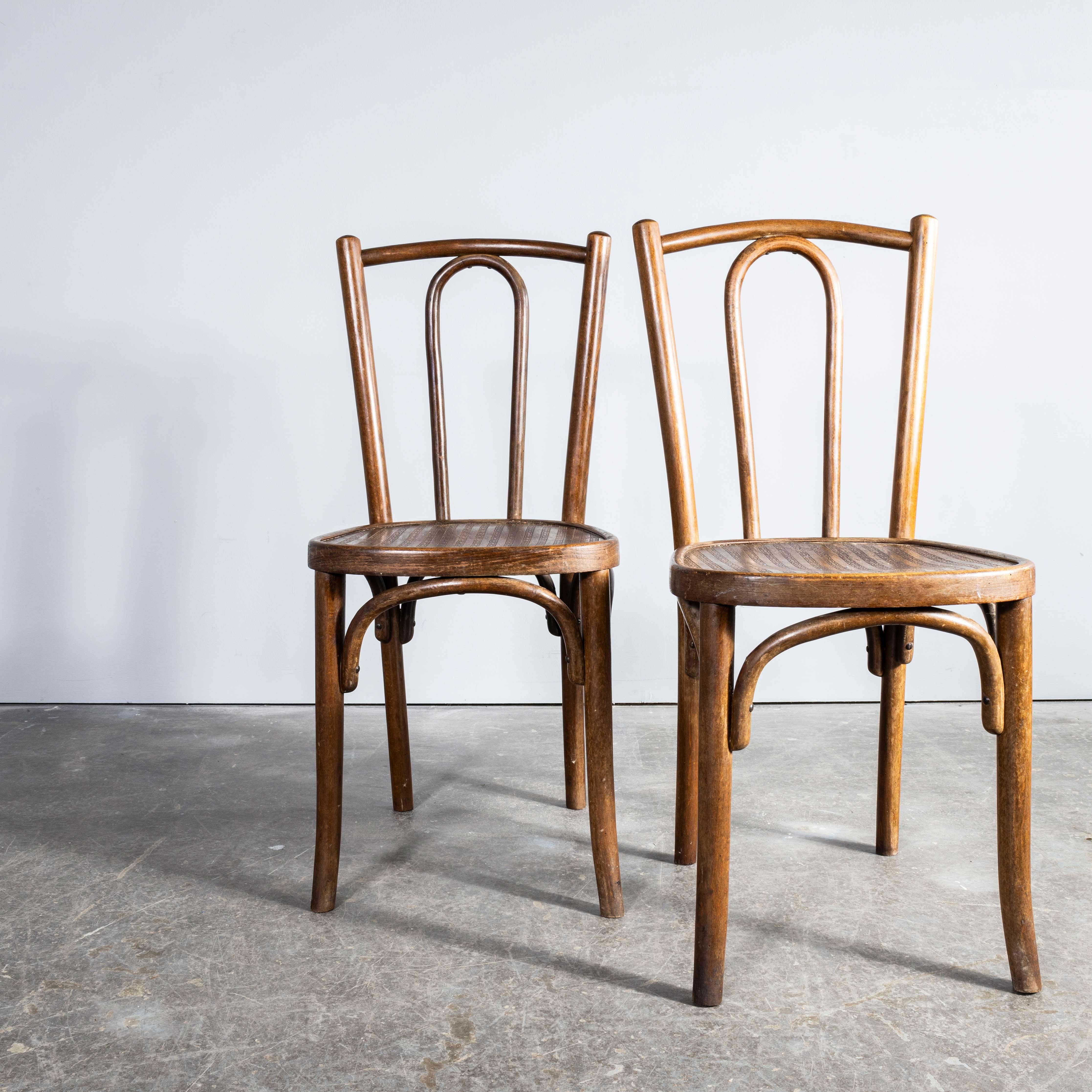 1920's Classic Bentwood Dining Chairs - Austrian - Pair 8