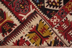 1920s Colorful Turkish Kilim Rug
