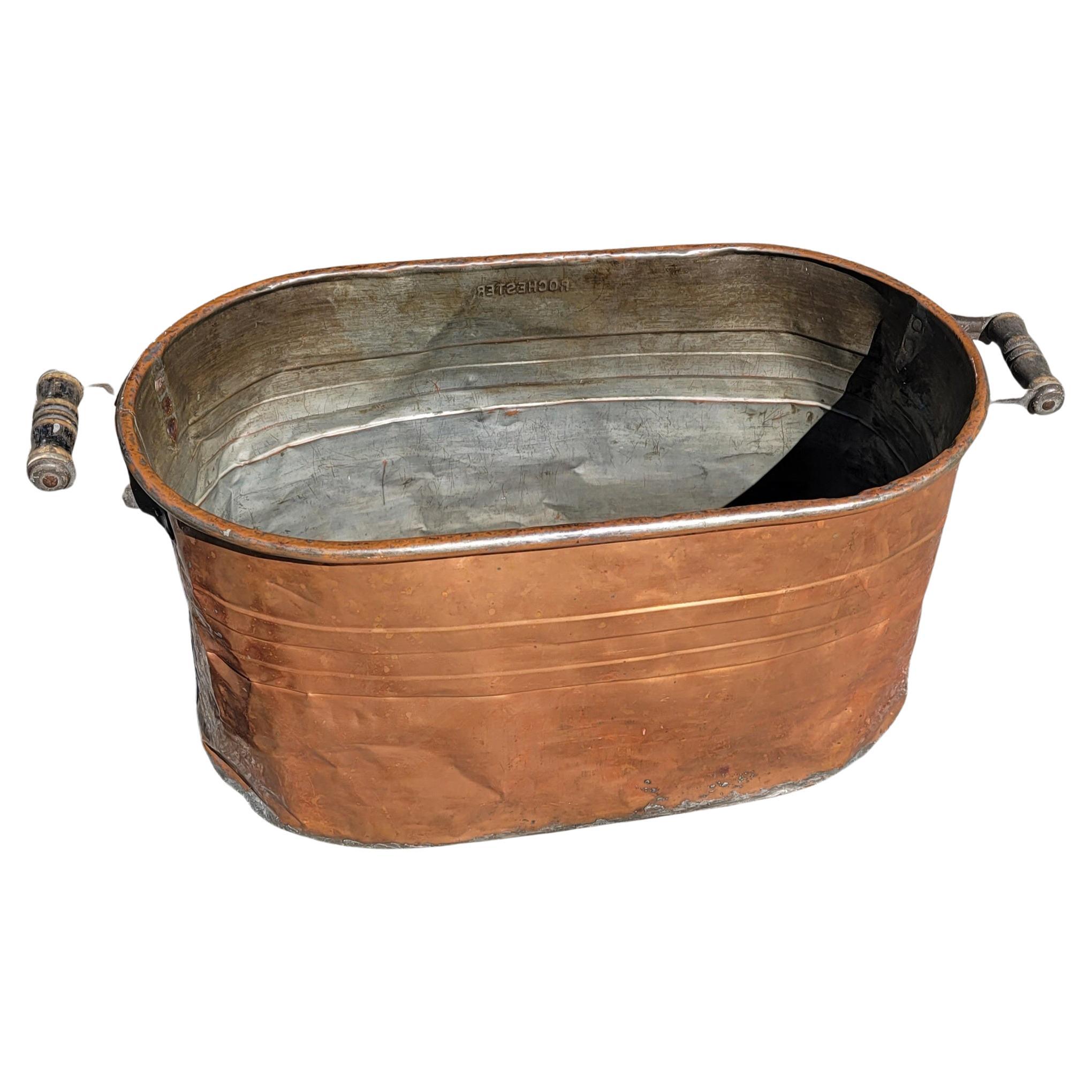 copper wash tub history