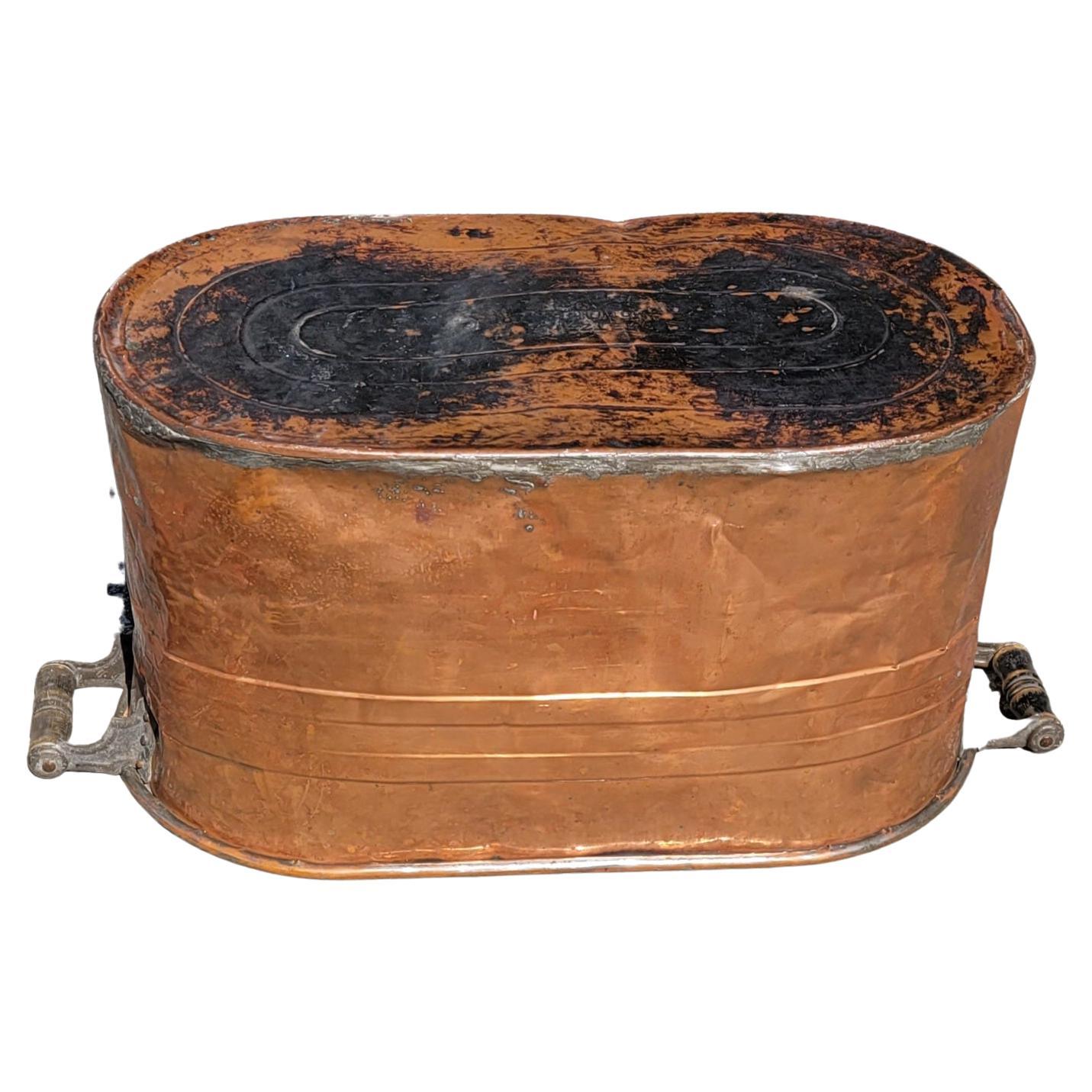 vintage copper wash tub