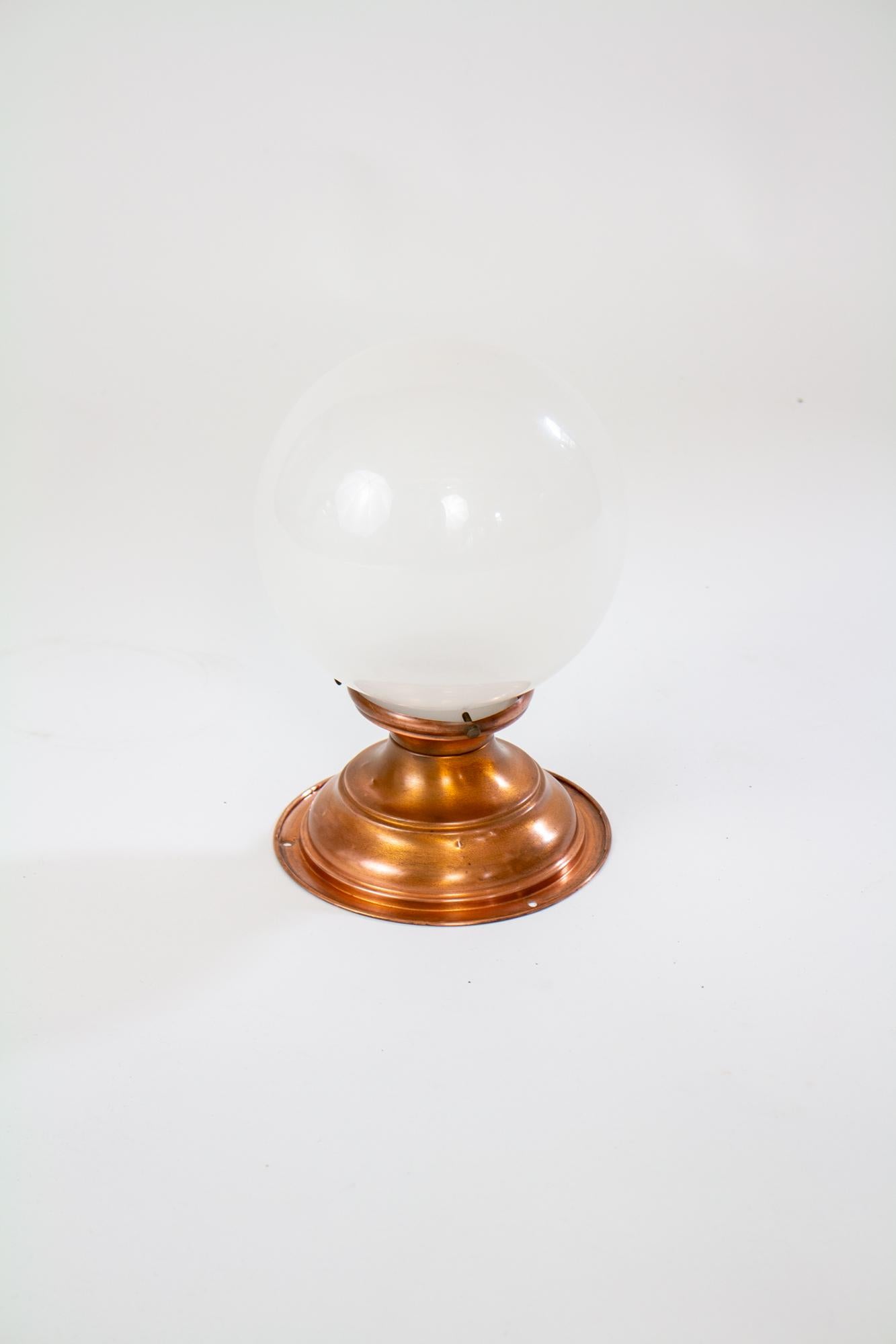 1920's Kupfer Veranda Licht (20. Jahrhundert) im Angebot