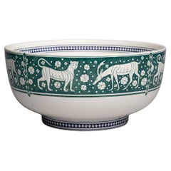 Cuenco de cremería Daisy Makeig-Jones Wedgwood, años 20