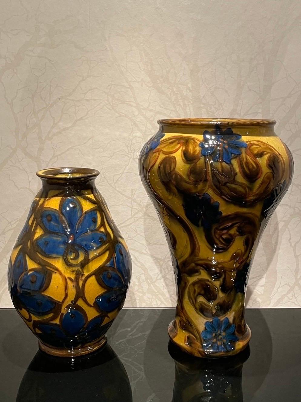 1920s Danish High Ceramic Vase by Herman Kähler 2
