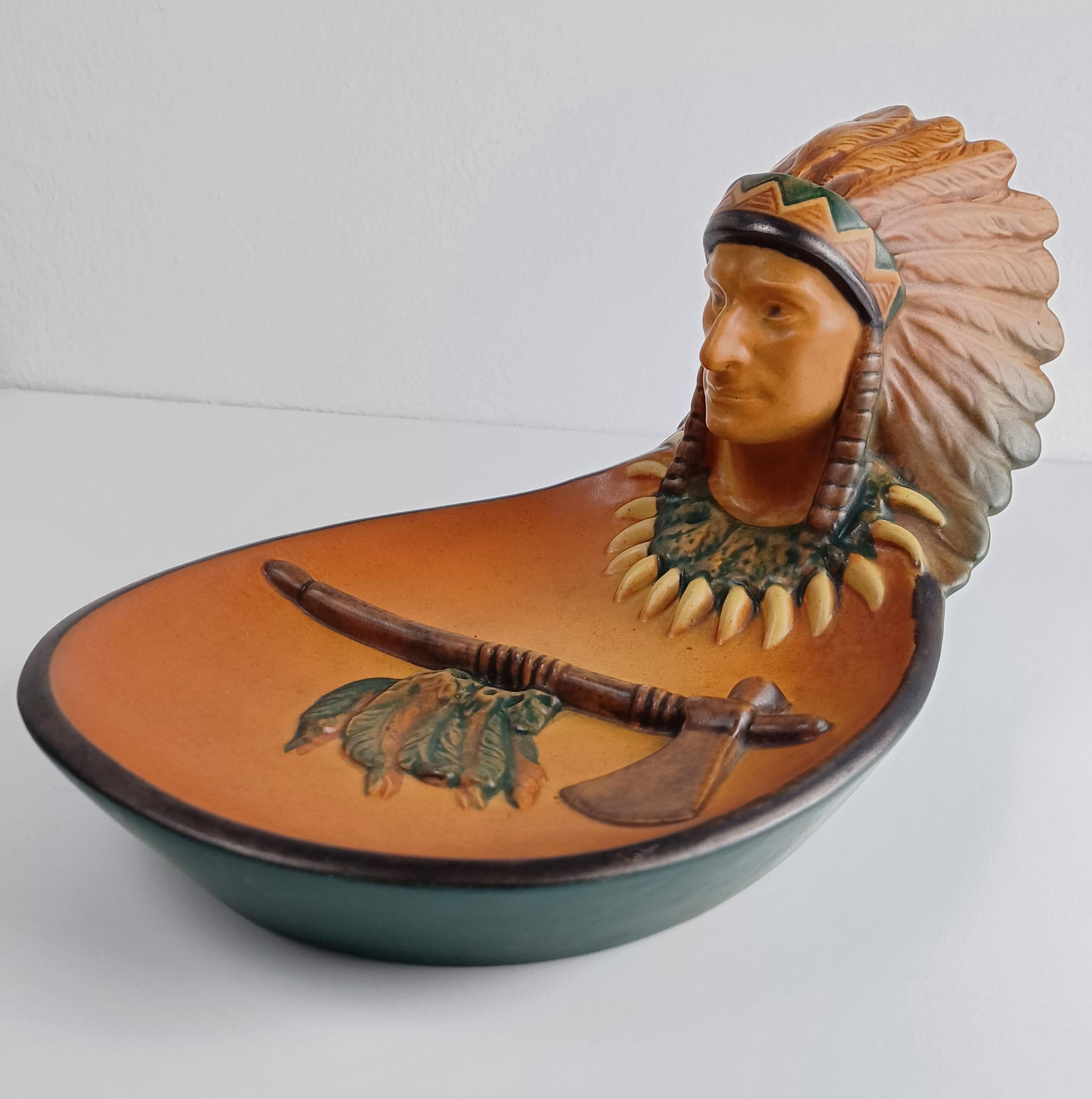 1920s Danish Hand-Crafted Art Nouveau Ash Tray / Bowl by P. Ipsens Enke For Sale 4