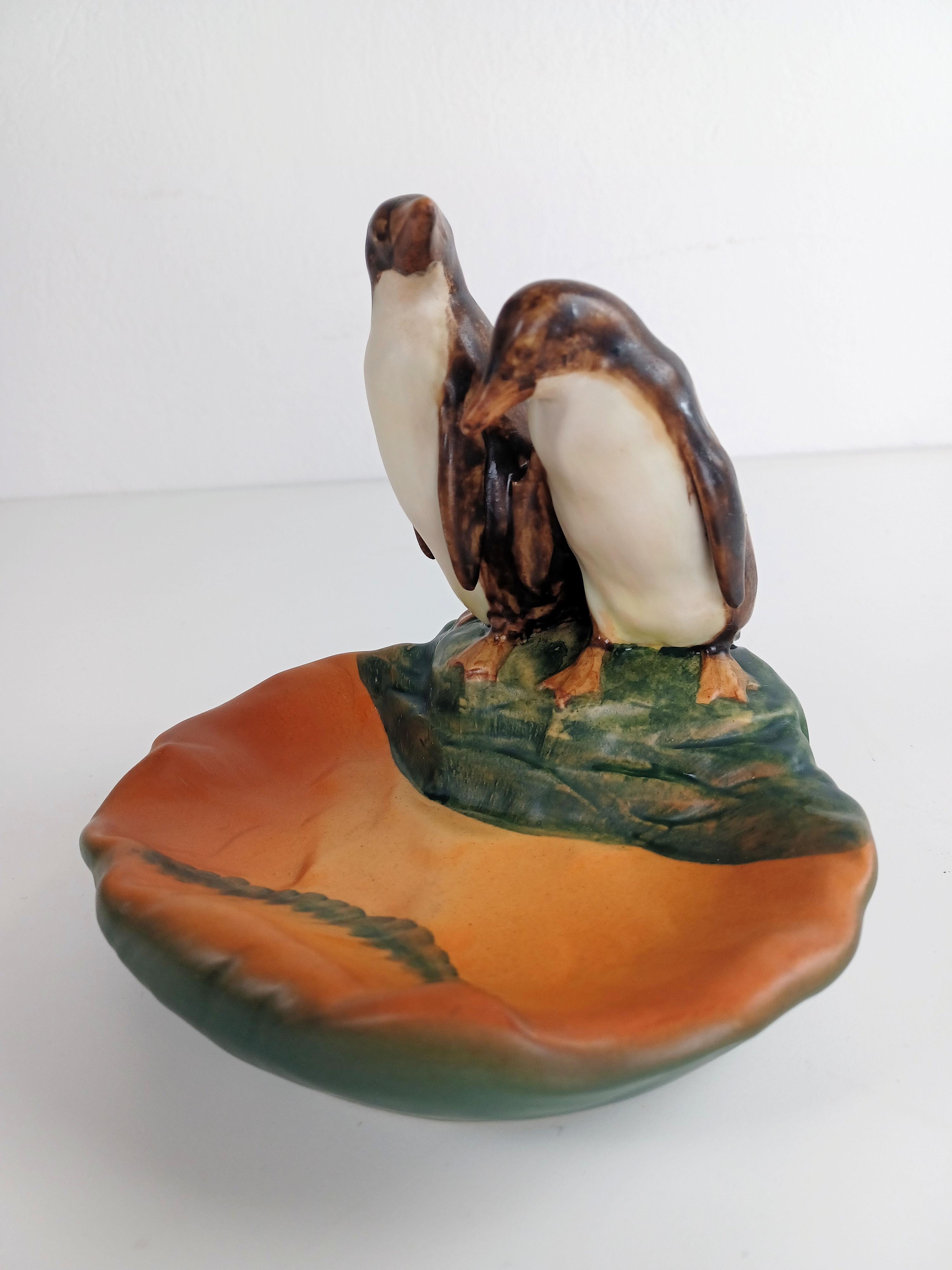 Danese Vassoio portacenere in stile Art Nouveau danese del 1920, realizzato a mano da P. Ipsens Enke in vendita