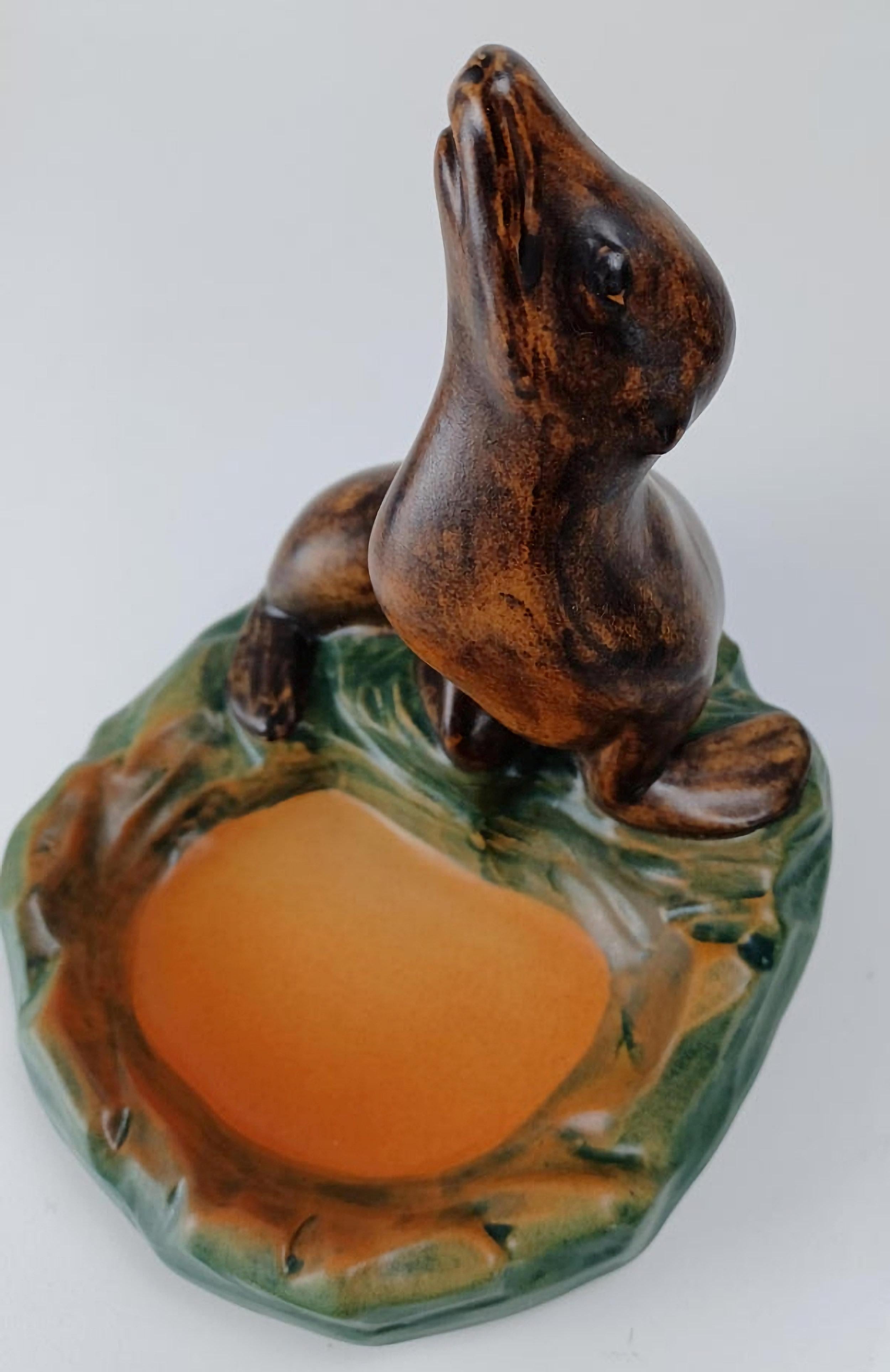 Cendrier / Bol à cendres Art Nouveau danois des années 1920 fait à la main par P. Ipsens Enke en vente 3