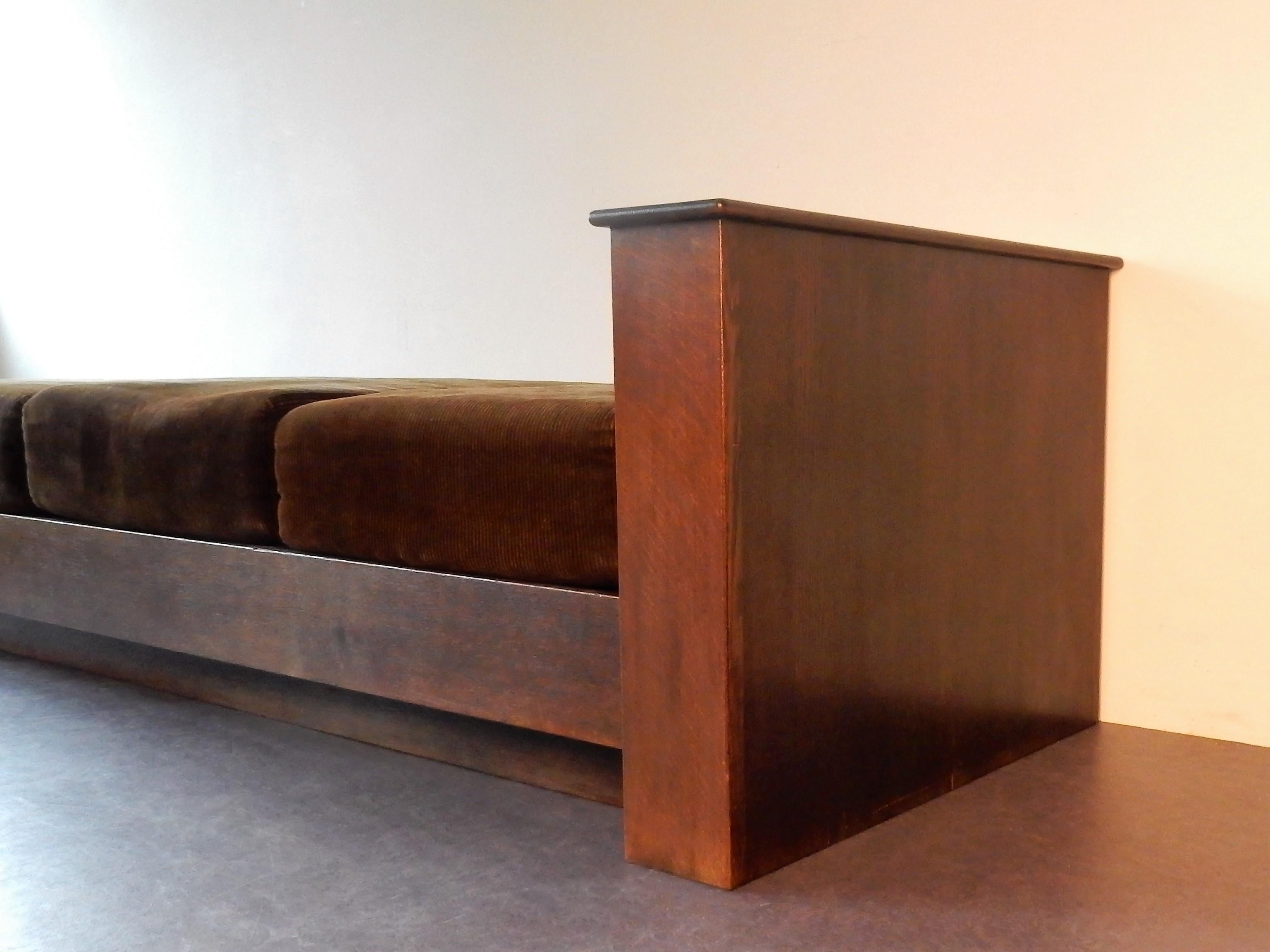 Art Deco 1920s Daybed for L.O.V. Oosterbeek, the Netherlands