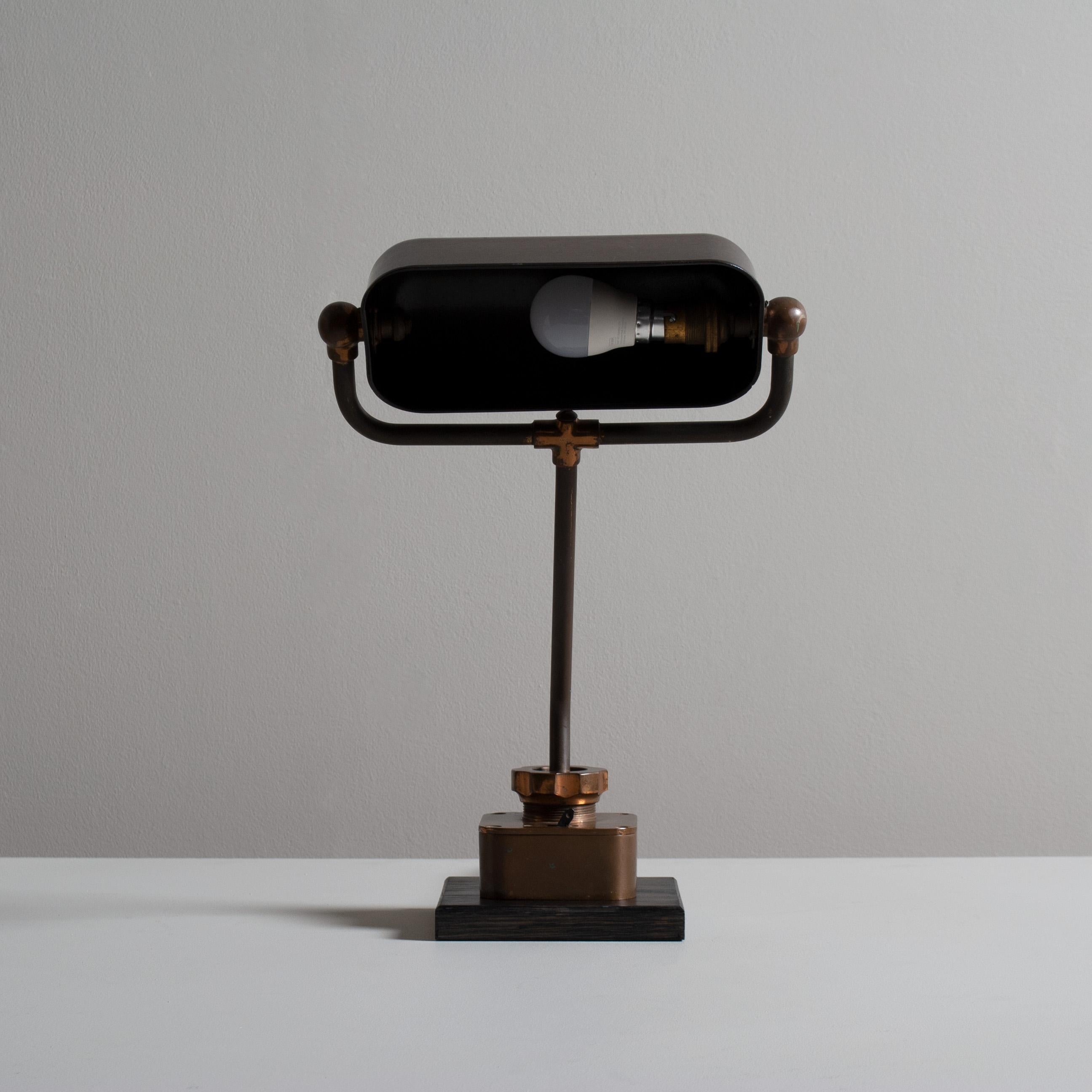 British 1920's Deco Bakelite Lamp