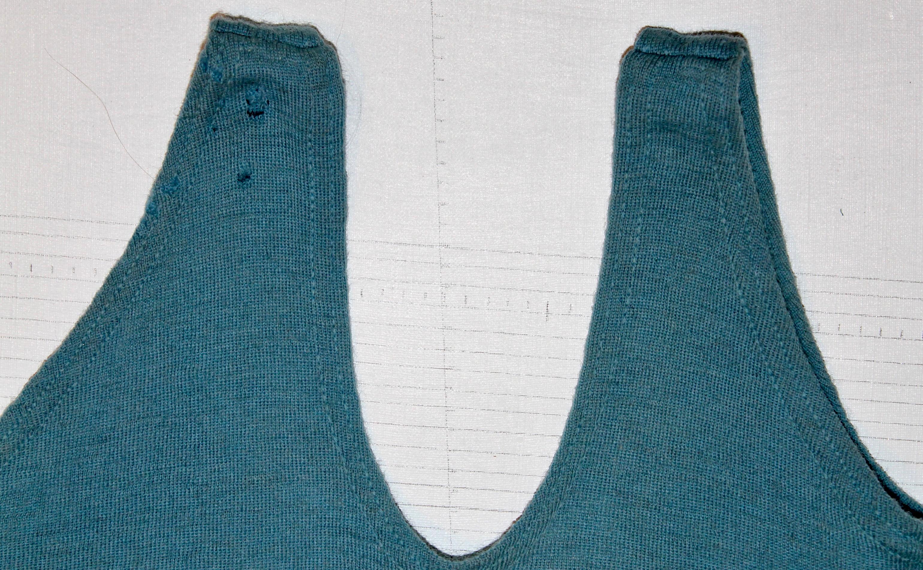 1920s Deco Wool Bathing Costume For Sale 5