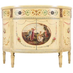 console peinte néoclassique anglaise des années 1920