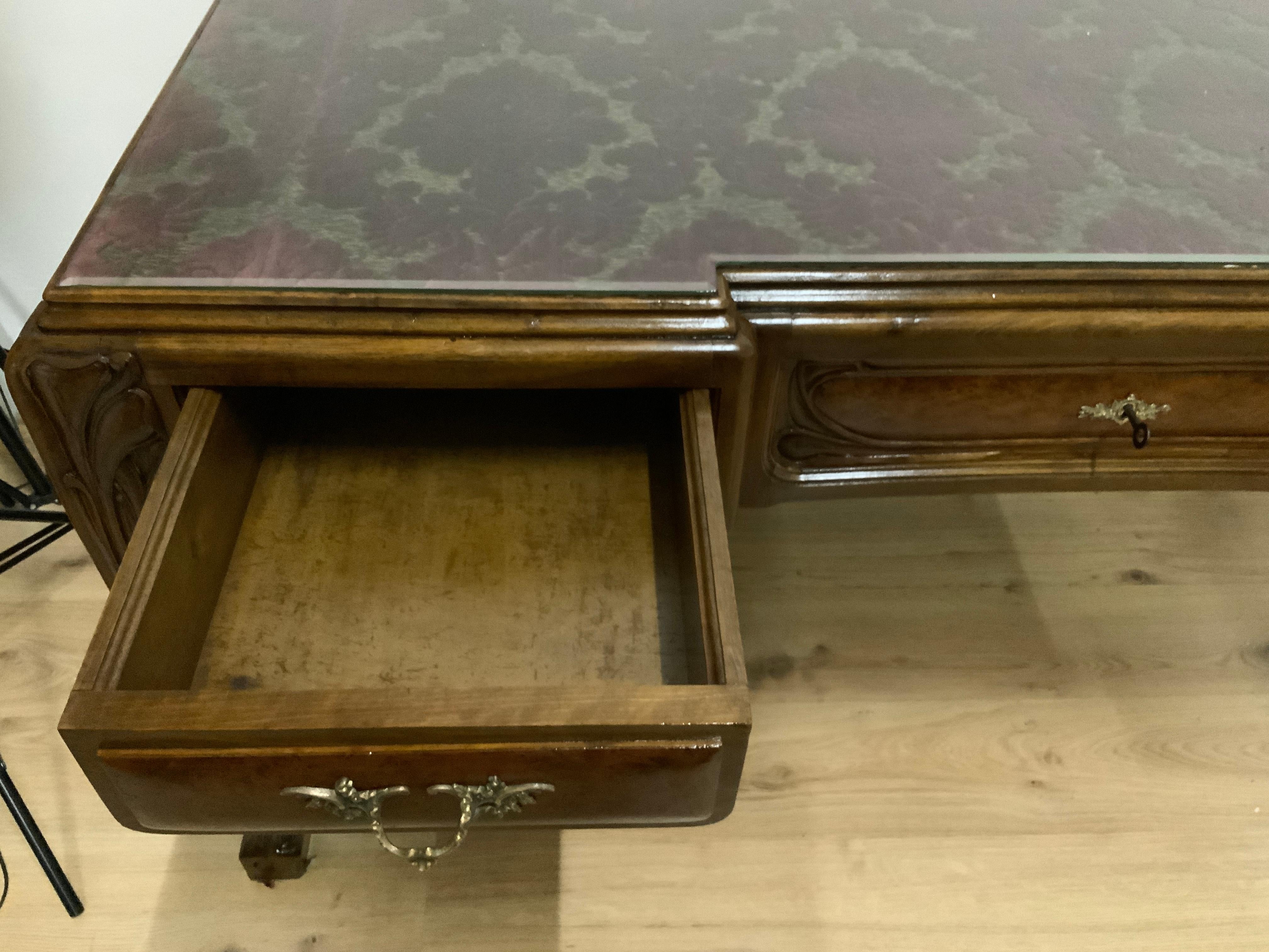 1920s Desk Ernesto Basile 'Attributed' For Sale 7