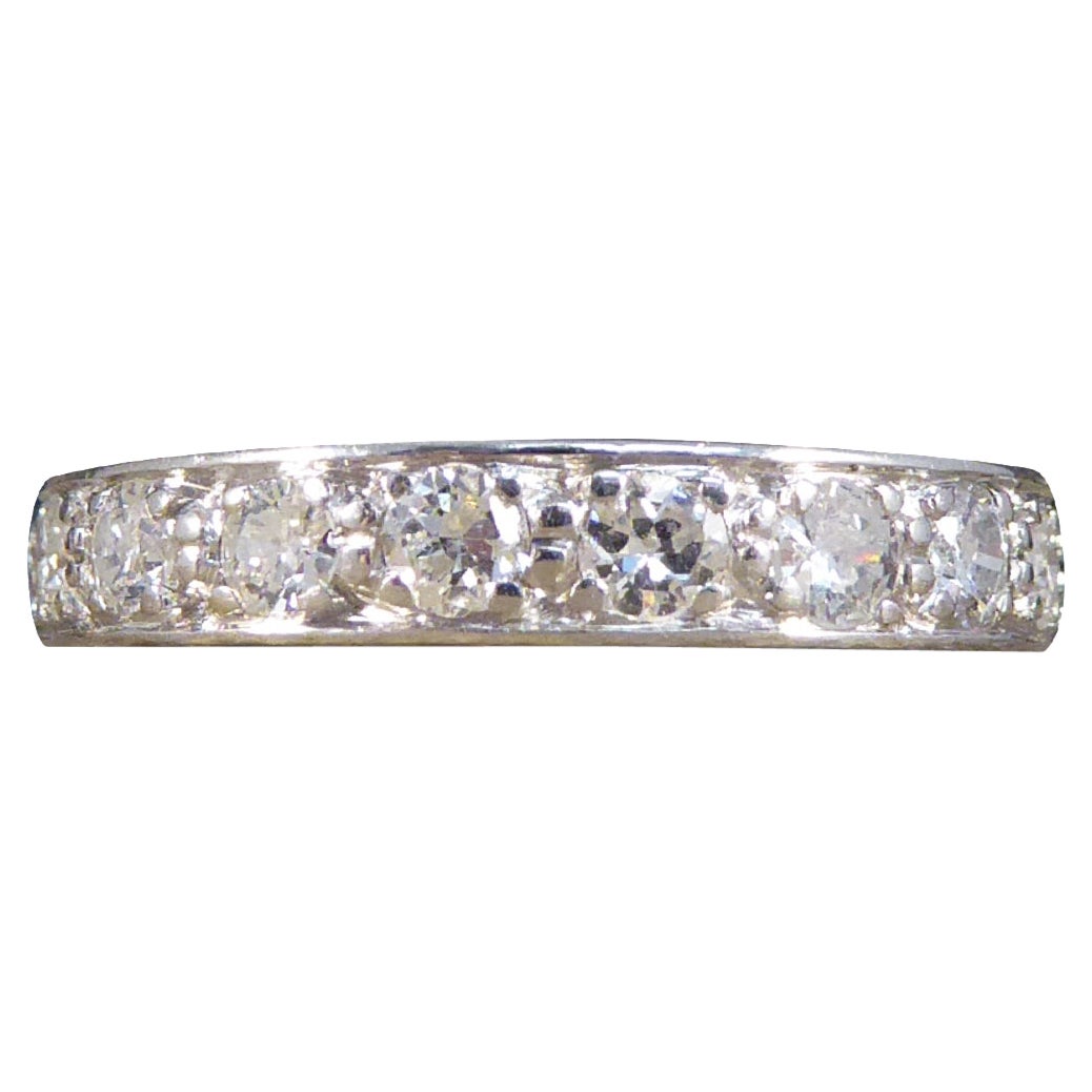 1920
s Diamond Full Eternity Ring in 18ct White Gold